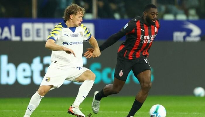 Parma Vs Milan 2-2: Rossoneri Terperangkap dalam Kebuntuan