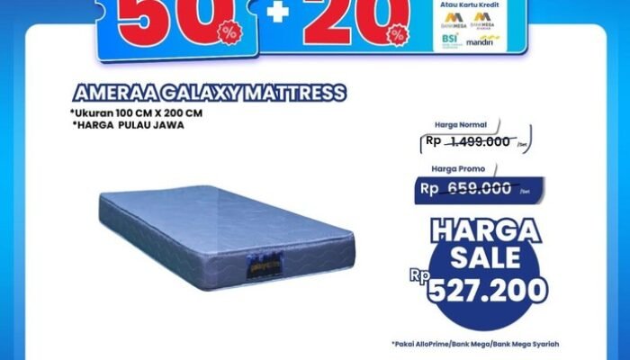 **Optimalkan Belanja dengan “Cuma di Transmart Full Day Sale, Kasur Empuk Mulai Rp 500 Ribuan”**