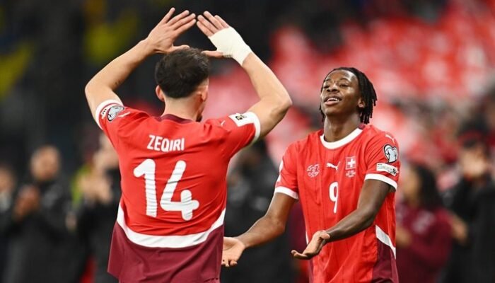 **Hajar Swedia 4-1, Swiss Siap Bukukan Sejarah di Piala Dunia 2026**