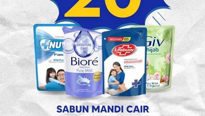 Diskon Gede-gedean! Sabun Mandi Jadi Murah Banget di Transmart Full Day Sale - Update 2
