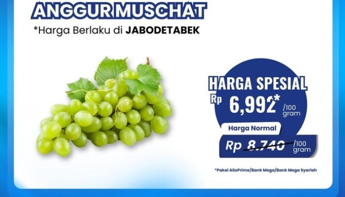 “Hemat Bersama Transmart: Beli Anggur, Nikmati Diskon Hingga 50%”