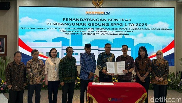 152 Dapur MBG Dikontrak PU dengan Anggaran Rp1,23 T, Target 2026