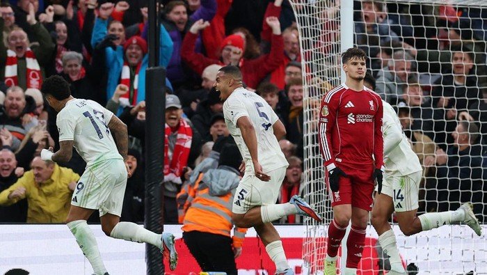 Liverpool Vs Nottingham Forest: 0-3, Pertandingan yang Menyudutkan Kepercayaan Fans!