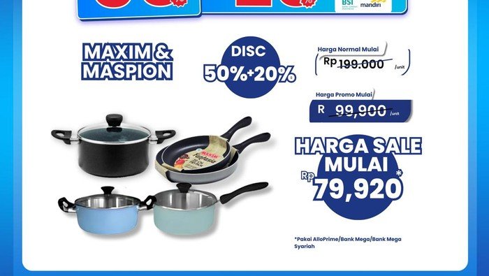 Dapatkan Peralatan Masak Berkualitas di Transmart dengan Harga Murah!