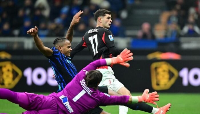 Inter Milan vs AC Milan: Pulisic Berhasil, Calhanoglu Gagal Penalti