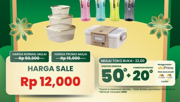 “Beli Tumbler-Kotak Makan Jadi Semurah Ini di Transmart Full Day Sale: Strategi hemat untuk bisnis Anda”