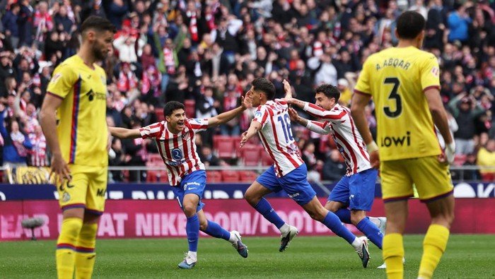 **Gol Nahuel Molina Pemecah Buntu, Atletico Madrid Naik ke Peringkat Tiga**