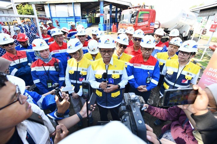 Wamen ESDM Tinjau FT Padalarang, Pertamina Jamin Ketersediaan BBM & LPG