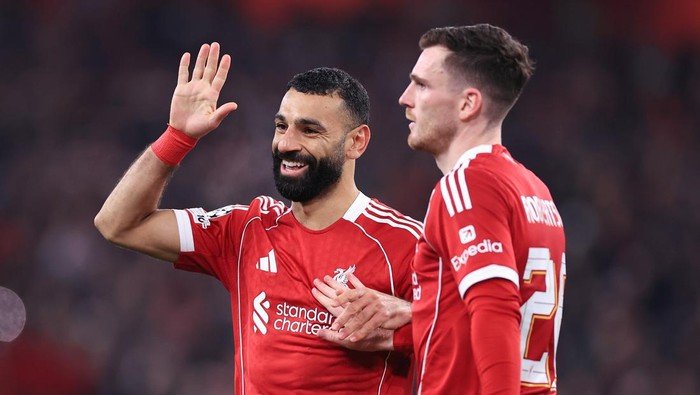 Andy Robertson: Mo Salah Hanya Di Bawah Kenny Dalglish dalam Reputasi.