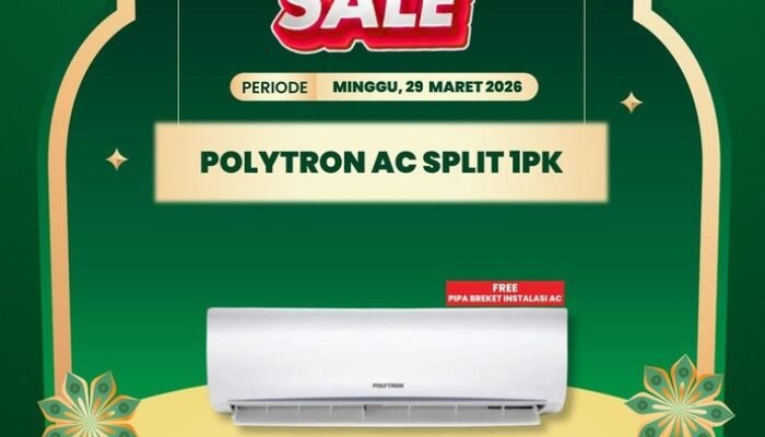 “Segera Beli AC di Transmart Full Day Sale: 1 PK Hanya Rp 3 Jutaan, Tawaran Terbatas!”